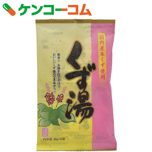 今岡 くず湯 20g×6袋[今岡製菓 くず湯(葛湯)]...:kenkocom:11345160