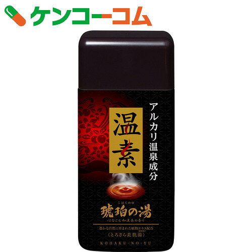 温素 琥珀の湯 600g[薬用入浴剤 肌荒れ対策]