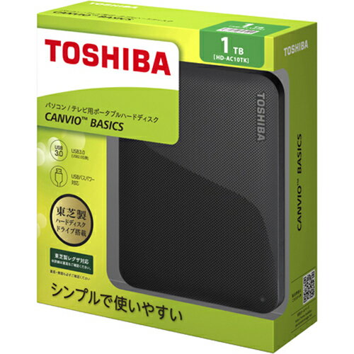 東芝 CANVIO BASICS ポータブルハードディスク 2.5インチUSB外付けHDD…...:kenkocom:11475053