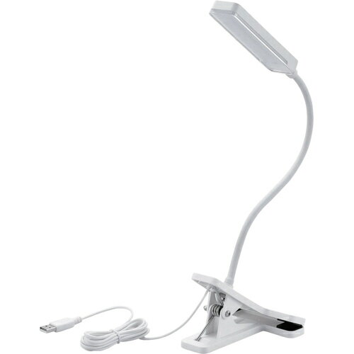 エレコム USB対応 LEDクリップライト CHUU ホワイト LEC-C01NWH/E[…...:kenkocom:11481090