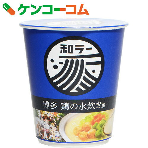 サッポロ一番 和ラー 博多 鶏の水炊き風 75g×12個[サッポロ一番 カップラーメン]【送料無料】