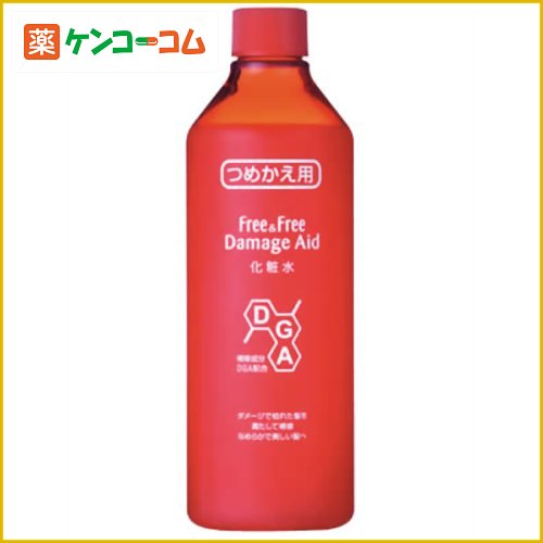 フリー&フリー ダメージエイド化粧水 つめかえ用 360ml[フリー&フリー スタイリング ヘアスプレー・ミスト ケンコーコム]