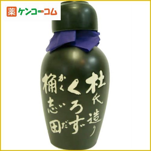 福山産 杜氏造り黒酢 桷志田(かくいだ) 500ml 壺詰め[桷志田(かくいだ) 黒酢 ケンコーコム]