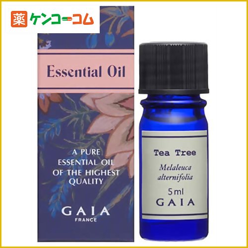 GAIA ティートリー 5ml[ガイア ティーツリー(ティートリー) ケンコーコム]GAIA ティートリー 5ml/GAIA(ガイア）/ティーツリー(ティートリー)/税込\1980以上送料無料