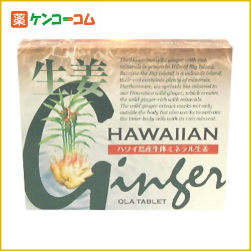 ハワイ島産生体ミネラル生姜 90粒[【HLS_DU