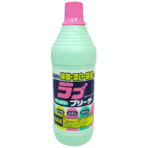 ラブ キッチンブリーチ 600ml[ニッサン石鹸 漂白剤 キッチン用 ケンコーコム]