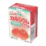 三育 元気なカルシウム りんご 200ml×12本[カルシウム飲料]