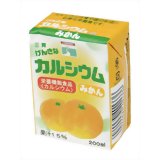 三育 元気なカルシウム みかん 200ml×12本[カルシウム飲料]