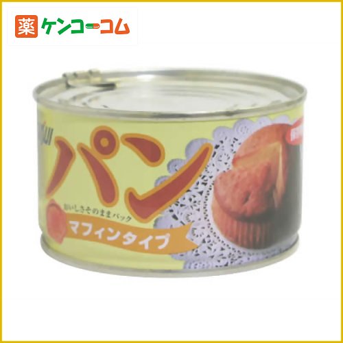 TOKUSUI パン マフィンタイプ(缶詰パン)[缶詰パン(パンの缶詰) ケンコーコム]