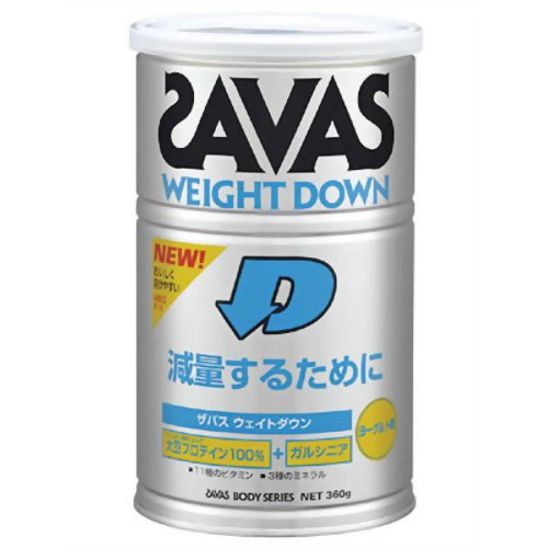 ザバス(SAVAS) ウェイトダウン ヨーグルト風味 360g[明治 ザバス プロテイン ケンコーコム【2sp_120810_green】]