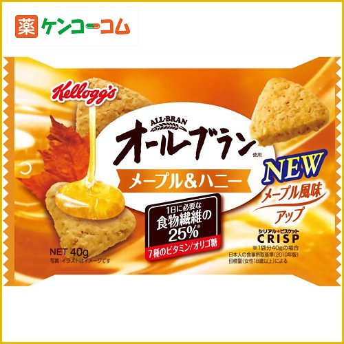 ケロッグ オールブランクリスプ 40gケロッグ オールブランクリスプ 40g/ケロッグ/ブラン・シリアル食品(バランス栄養食品)★特価★税込\1980以上送料無料