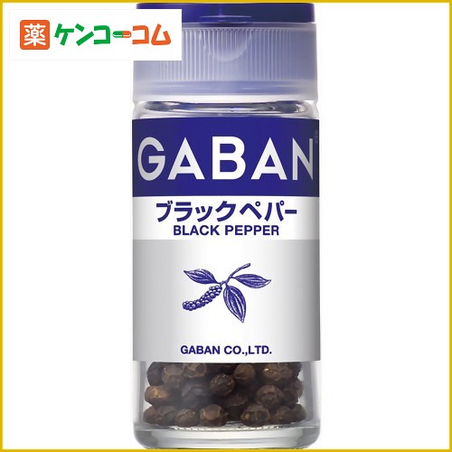 ギャバン ブラックペパー ホール 19gギャバン ブラックペパー ホール 19g/ギャバン(GABAN)/胡椒(ペッパー)/税込\1980以上送料無料