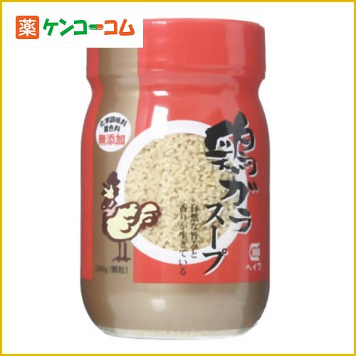 鶏ガラスープ 化学調味料・着色料無添加 240g[スープの素(中華スープ) ケンコーコム]