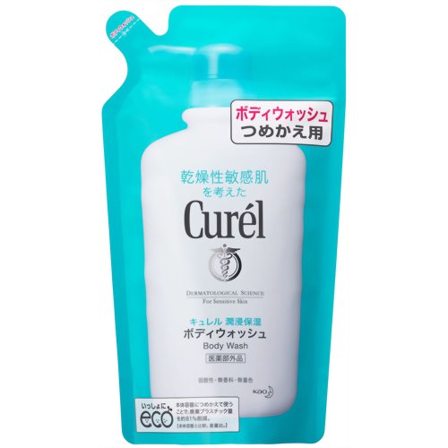 キュレル 薬用ボディウォッシュ つめかえ用 360ml[花王 キュレル ボディシャンプー薬用敏感肌ケア ケンコーコム]