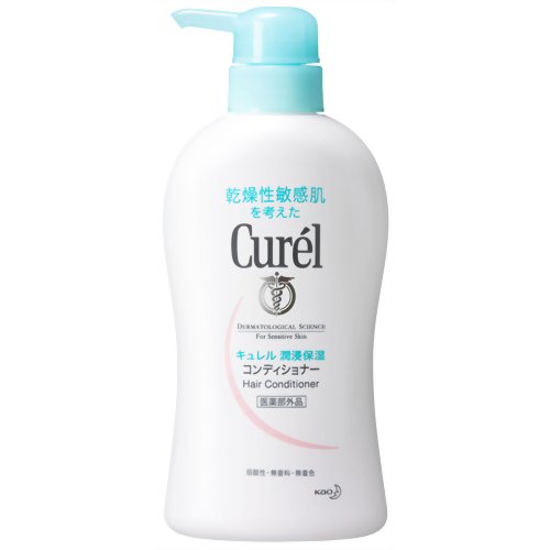 キュレル 薬用コンディショナー ポンプ 440ml[花王 キュレル 低刺激リンス ケンコーコム]