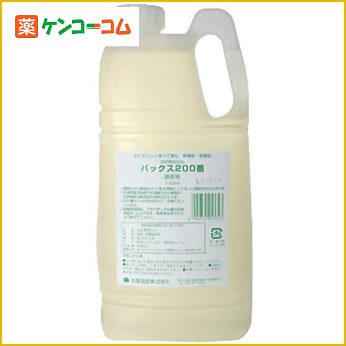 パックス 200番 台所用石けん 詰替用2300ml[太陽油脂 パックス 環境洗剤 エコ洗剤 キッチン用 ケンコーコム]