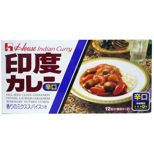 ハウス 印度カレー(辛口) 240g[印度カレー カレールウ ケンコーコム]