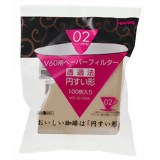 ハリオ V60用ペーパーフィルター02M 1-4杯用 100枚入 VCF-02-100M[コーヒーペーパーフィルター]【あす楽対応】ハリオ V60用ペーパーフィルター02M 1-4杯用 100枚入 VCF-02-100M/コーヒーペーパーフィルター/税込\1980以上送料無料