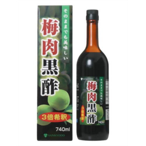 梅肉黒酢 740ml梅肉黒酢 740ml/梅酢/税込\1980以上送料無料