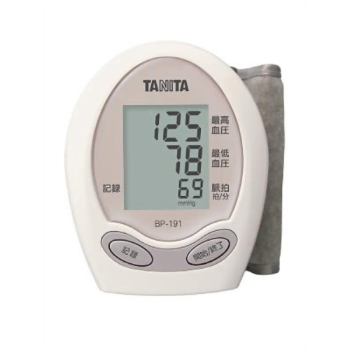 タニタ デジタル血圧計 BP-191-WH ホワイト[手首式血圧計 ケンコーコム]