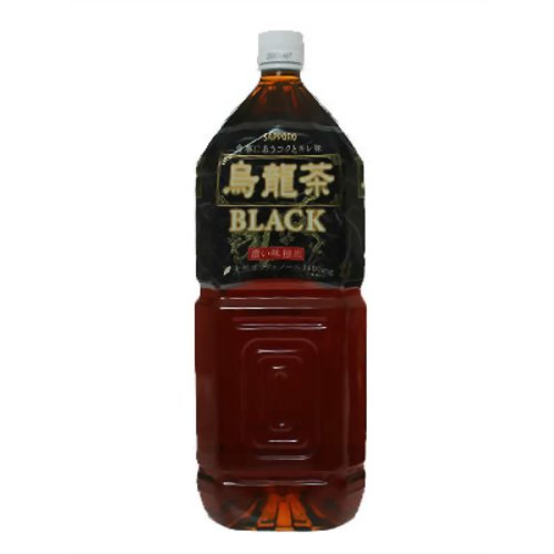 【ケース販売】サッポロ烏龍茶BLACK 2000ml×6本[サッポロ烏龍茶 烏龍茶(ウーロン茶) ケンコーコム]