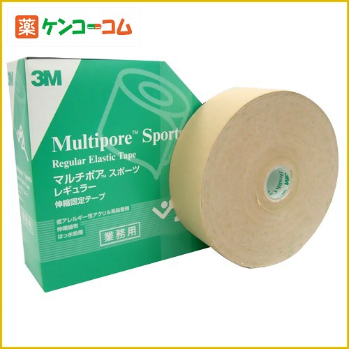 3M マルチポア スポーツ 粘着性綿布伸縮包帯 50mm×33m 1ロール[3M（スリーエム） テーピングテープ ケンコーコム]