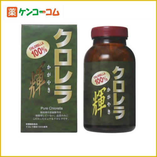 クロレラ 輝(かがやき) 180mg×1000粒[クロレラ ケンコーコム]