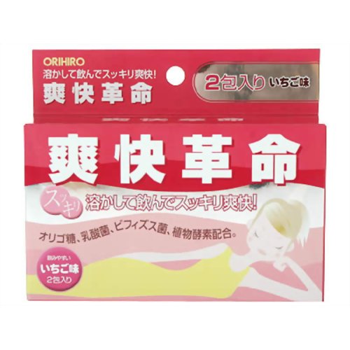 オリヒロ 爽快革命 50g*2包[オリヒロ オリゴ糖 ケンコーコム]オリヒロ 爽快革命 50g*2包/オリヒロ/オリゴ糖★特価★税込\1980以上送料無料