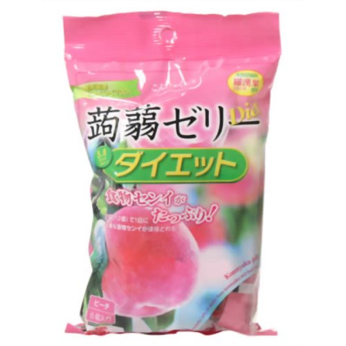 蒟蒻ゼリー ダイエットピーチ22g×6個蒟蒻ゼリー ダイエットピーチ22g×6個/雪国アグリ/こんにゃくゼリー/税込\1980以上送料無料