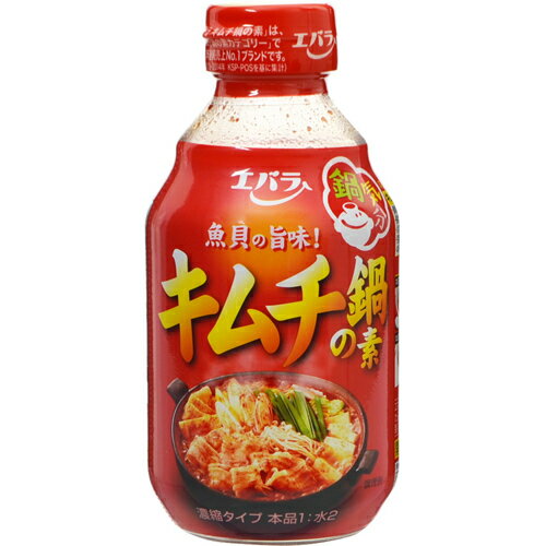 エバラ キムチ鍋の素 300ml[エバラ 鍋の素 ケンコーコム]