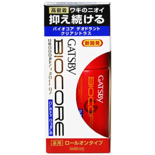 ギャツビー バイオコア デオドラントロールオン クリアシトラス 45ml[ギャツビー 男性用デオドラント ケンコーコム]