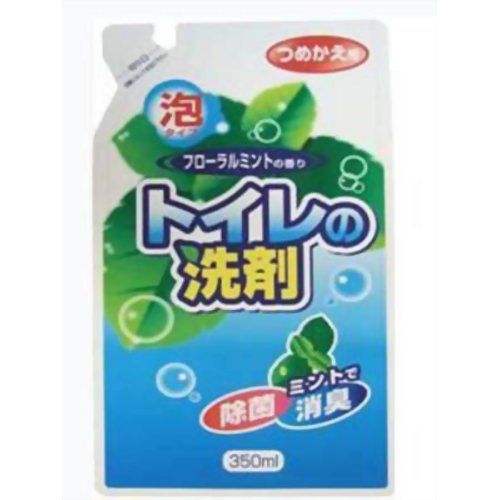 マイトイレの洗剤(スプレーボトル用) つめかえ用 350ml[ロケット石鹸 洗剤 トイレ用 トイレ掃除 ケンコーコム]マイトイレの洗剤(スプレーボトル用) つめかえ用 350ml/ロケット石鹸/洗剤 トイレ用/税込\1980以上送料無料