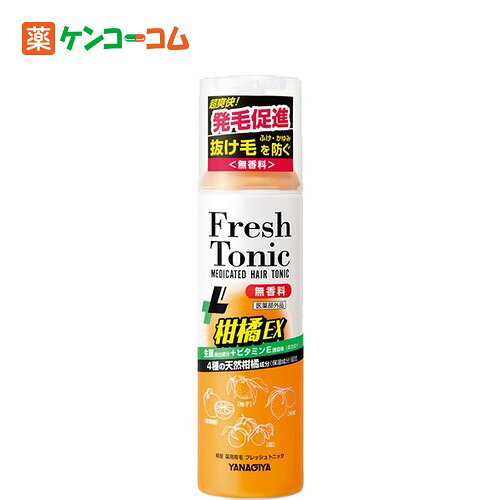 柳屋 薬用育毛 フレッシュトニック 柑橘EX 無香料 190g[柳屋本店 柳屋 育毛剤 ケンコーコム]柳屋 薬用育毛 フレッシュトニック 柑橘EX 無香料 190g/柳屋/育毛剤/税込\1980以上送料無料