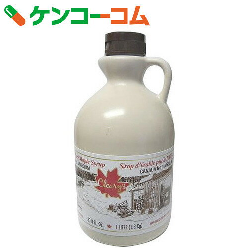 Cleary's メープルシロップ 1L[Cleary's(クレアリーズ) メイプルシロップ]【送料...:kenkocom:10547637