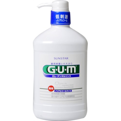 GUM(ガム) 薬用 デンタルリンス ノンアルコールタイプ 960ml[サンスター GUM(ガム) 液体歯磨き ケンコーコム]