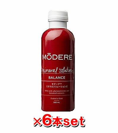 【オトクな6本セット】モデーア ミネラルソリューションズ 500mL【 トリートメント リ…...:kenkoex:10004494