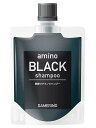 【ゆうパケット配送対象】DAMERINO ダメリーノ アミノブラックシャンプー 150g(頭皮ケア フケ ニオイ コンディショナー不要 炭シャンプー アミノ酸 ソープナッツエキス)(ポスト投函 追跡ありメール便)