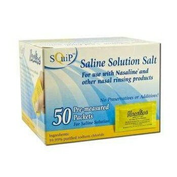 ナサリン 鼻うがい専用精製塩 50包入り[鼻腔洗浄