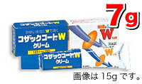 かゆい水虫にWで効く 全薬工業 ｺｻﾞｯｸｺｰﾄWｸﾘｰﾑ 7g