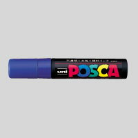 ユニ　ポスカ [PC-17K.33] 1本 極太角芯（15mm） インク色：青 （三菱鉛筆…...:kenkoex:10027047