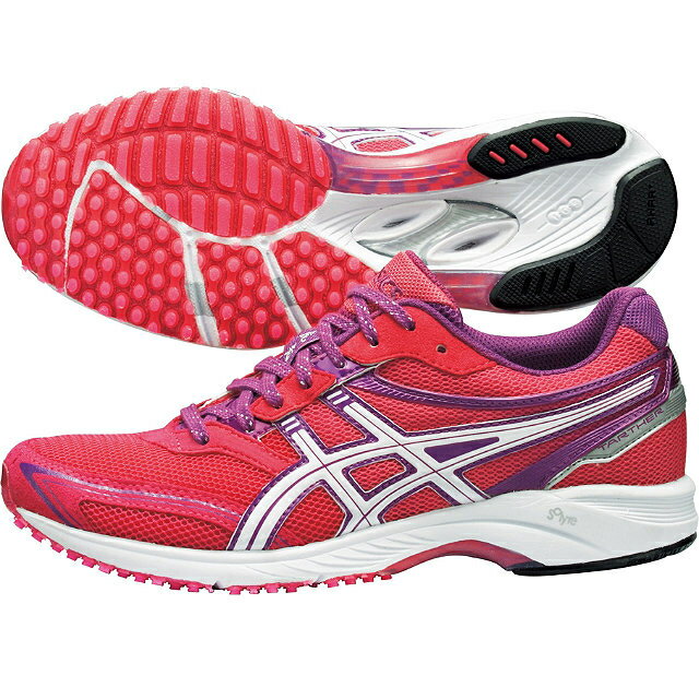 asicsアシックスターサーブリッツ3LADY TARTHERBLITZ 3ベリーピンク×パールホワイトTJR826-1800【Z】