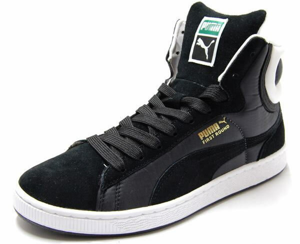 PUMA プーマ ファーストラウンド RP 350402-02 ブラック/ブラック/ホワイト【Z】