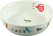 マルカン 猫用陶器食器 遊ぶ猫 CT-204...:kenkoubin:10001413