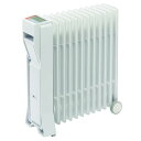 【メーカー直送品】オイルヒーター LFX12EH(IW)特別仕様(最大10畳用)【ユーレックス(eureks)】 ※代引・同梱・キャンセル不可