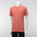 【竹布特典】【男性用】竹の★(ひとつぼし)半袖Tシャツ コーラルオレンジ L ※メール便不可