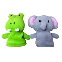 フィンガーパペット(サファリ) (JE1402)【Smilekids/スマイルキッズ】【0歳~】 ※ラッピング200円熨斗170円必要