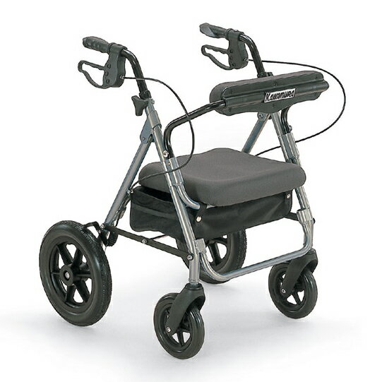 ◎【送料無料】 シルバーカー（歩行車・歩行器） 四輪歩行器・KW31 カワムラサイクル 