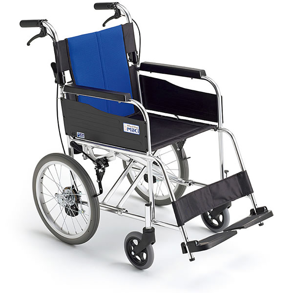 【楽天市場】車椅子 車いす 【ノーパンクタイヤ】 【折り畳み】 【軽量】 アルミ製車いす 介助式車椅子 ミキ BAL-2 【アルミ製車椅子】：ケンクル
