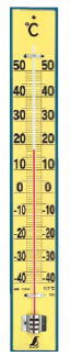 シンワ　寒暖計　90cm　72571