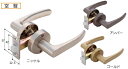 マツ六 WinIIレバー 空錠 バックセット50mm ニッケル【※カタログ共通画像使用のため、商品画像・カラーにはご注意ください!!】